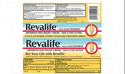 Revalife 3 Ounce Tube Carton (Revalife Carton)